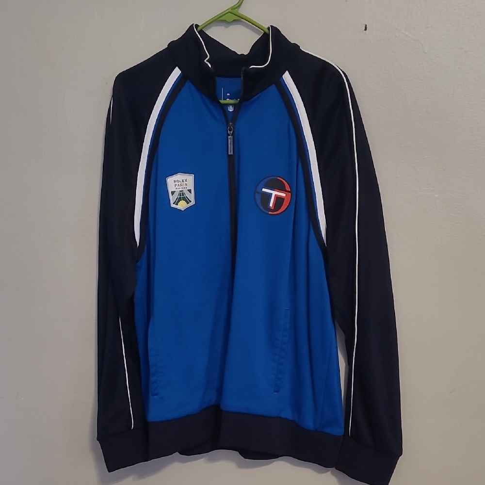 Rolex Blue and White Jacket with Logo